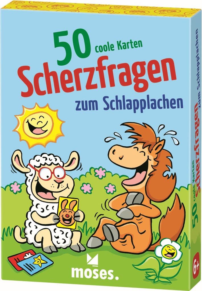 50 coole Karten - Scherzfragen zum Schlapplachen