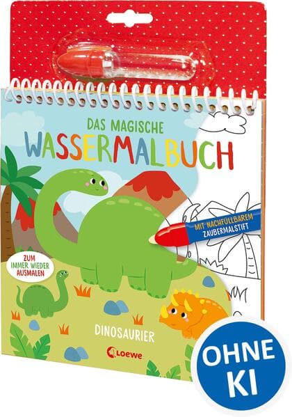 Das magische Wassermalbuch - Dinosaurier