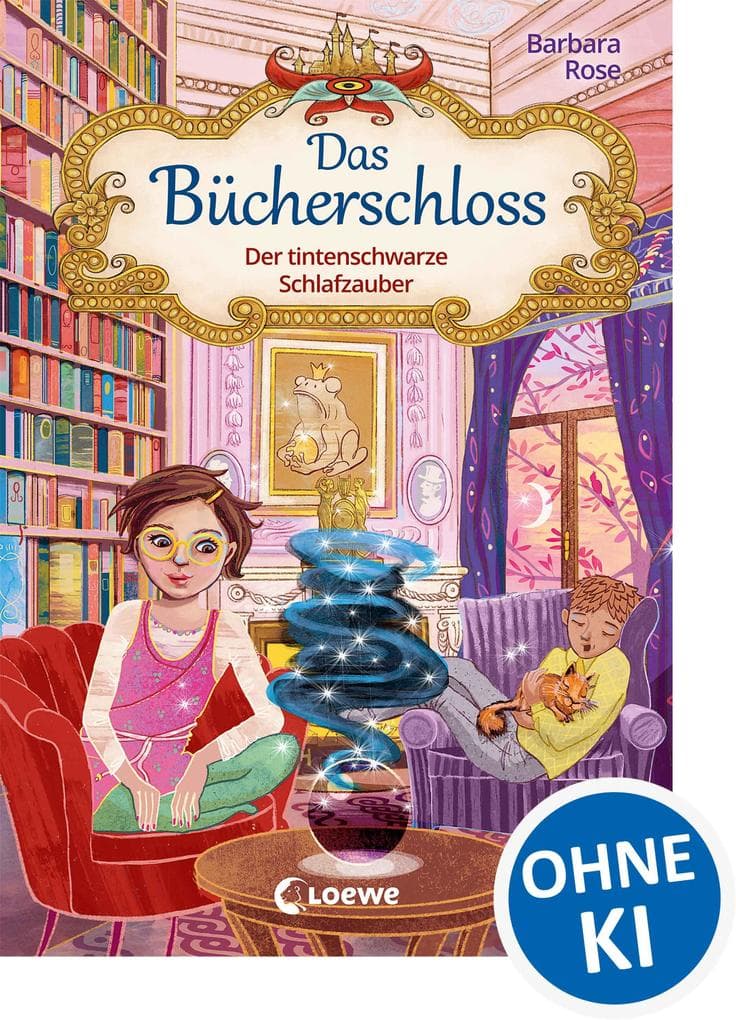 Das Bücherschloss (Band 5) - Der tintenschwarze Schlafzauber