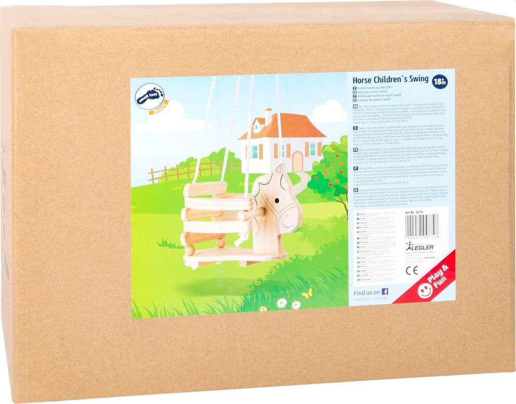small foot - Kleinkindschaukel Pferd