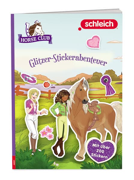 schleich® Horse Club(TM) - Glitzer-Stickerabenteuer