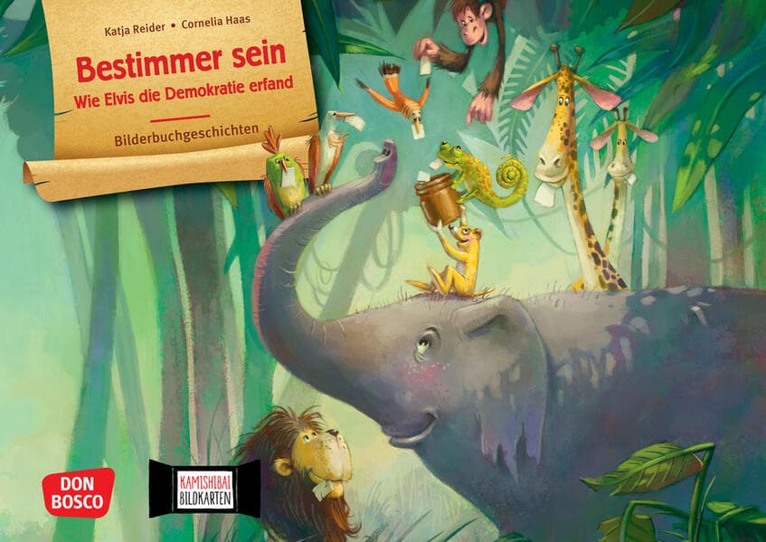 Bestimmer sein. Wie Elvis die Demokratie erfand. Kamishibai Bildkartenset