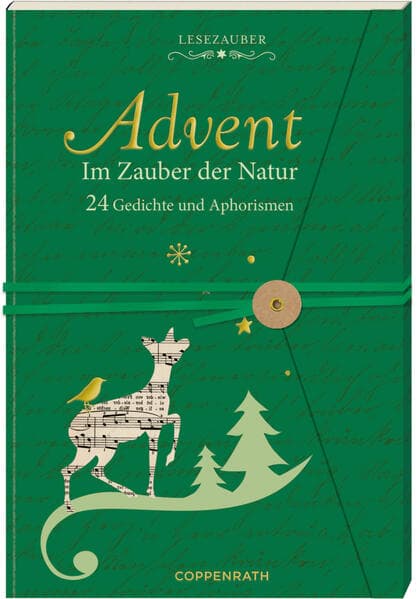 Brief-Adventskalenderbuch - Advent im Zauber der Natur