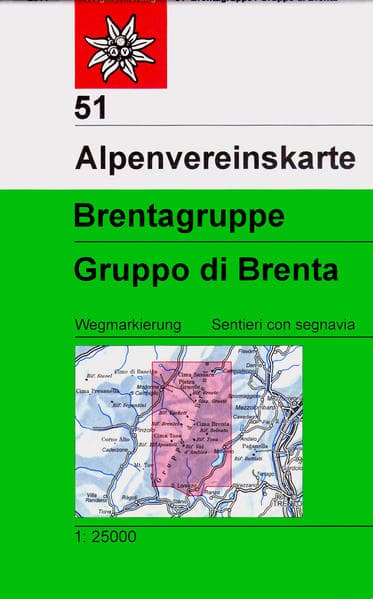 Brentagruppe. Gruppo di Brenta
