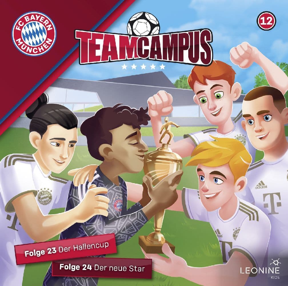 FC Bayern Team Campus (Fussball).Tl.12,1 Audio-CD
