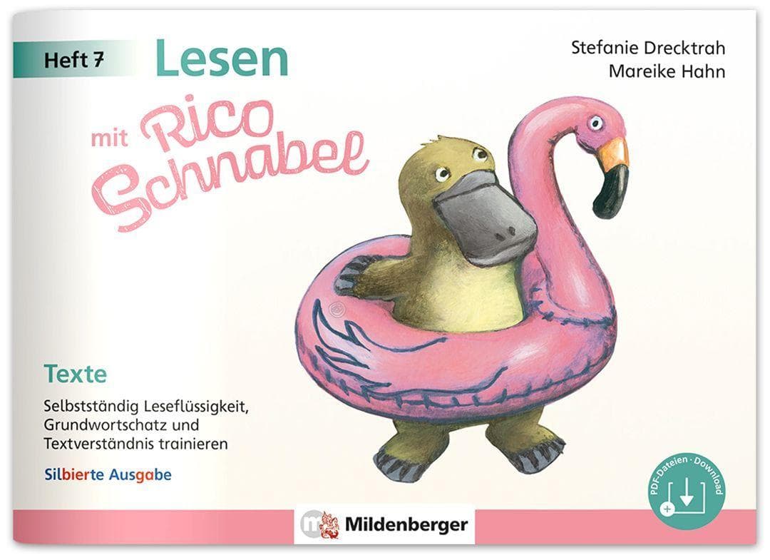 Lesen mit Rico Schnabel, Heft 7: Texte - silbierte Ausgabe