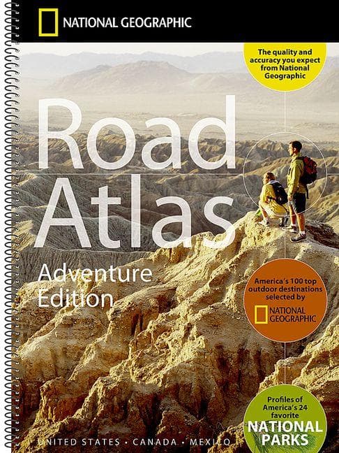 National Geographic Road Atlas 2026: Adventure Edition [United States, Canada, Mexico]