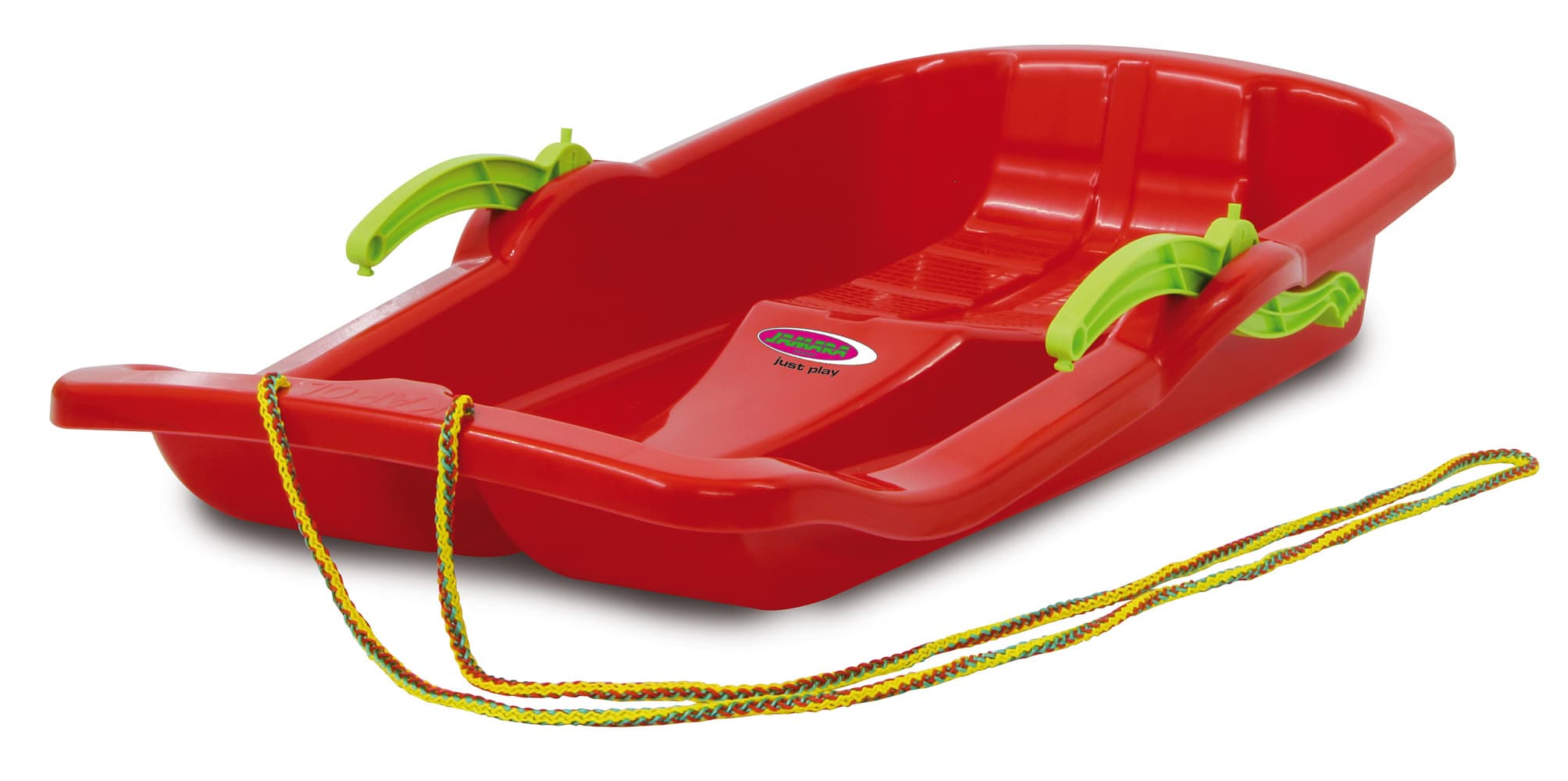 Jamara - Snow Play Bob Karol mit Bremse 80cm rot