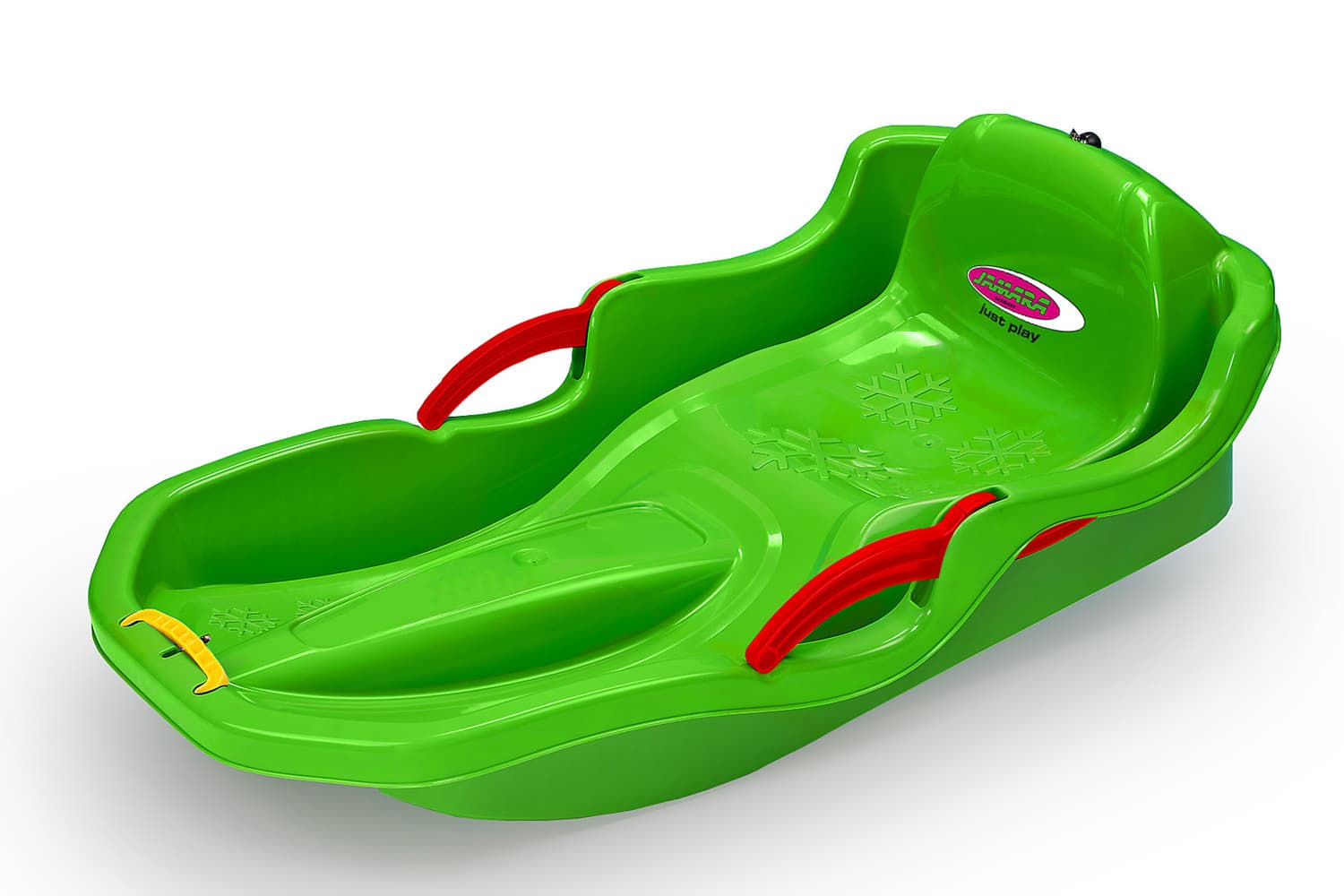 Jamara - Snow Play Bob Comfort 80 cm grün mit Bremse