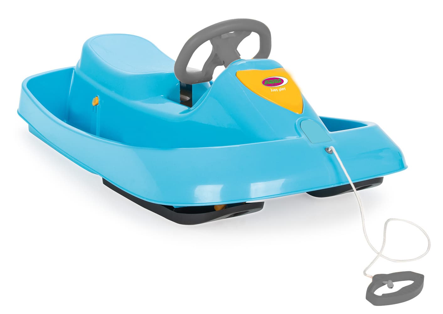 Jamara - Snow Play Bob Ralley 100 cm blau mit Lenkrad und Bremse