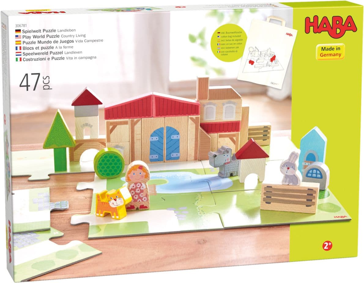 HABA - Spielwelt Puzzle Landleben