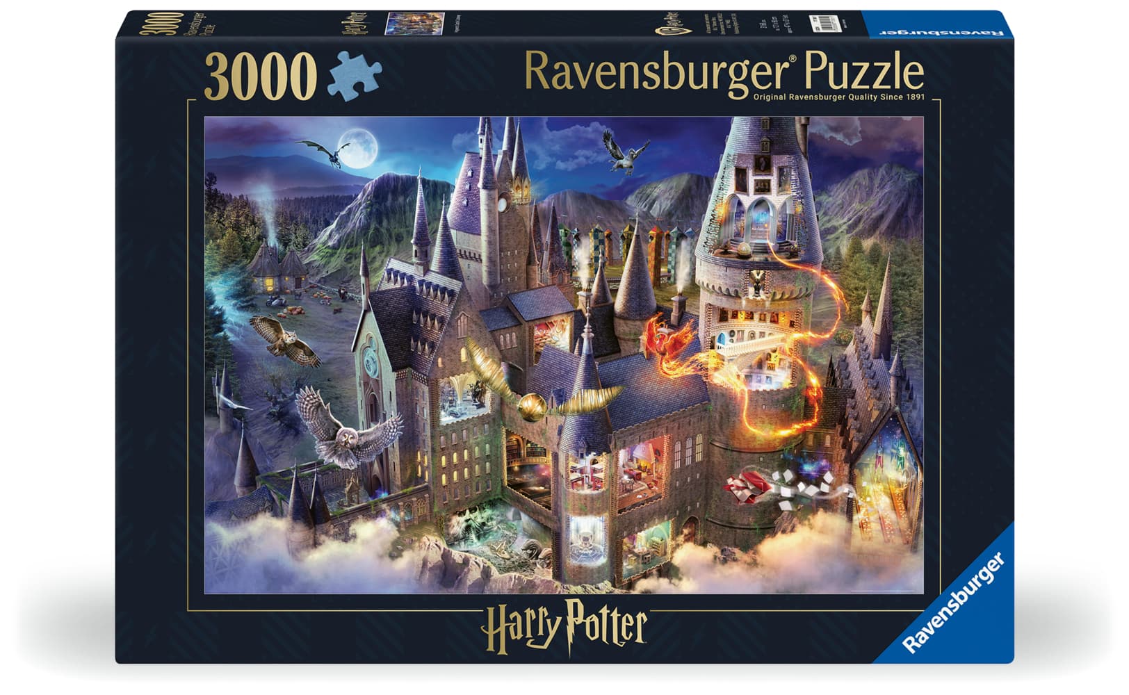 Ravensburger - Hogwarts Interior, 3000 Teile