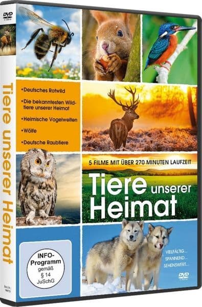 Tiere unserer Heimat,1 DVD