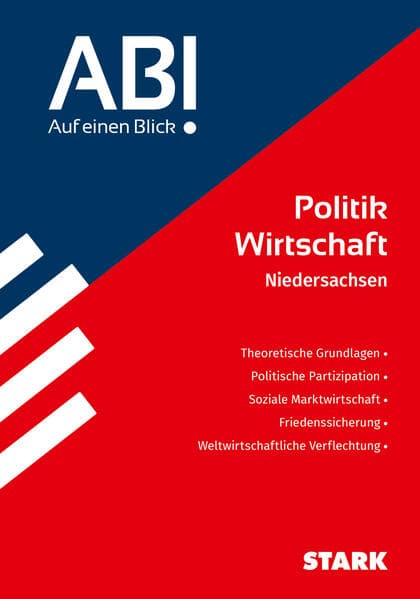 STARK Politik-Wirtschaft - Abi - Auf einen Blick! 2026 Niedersachsen