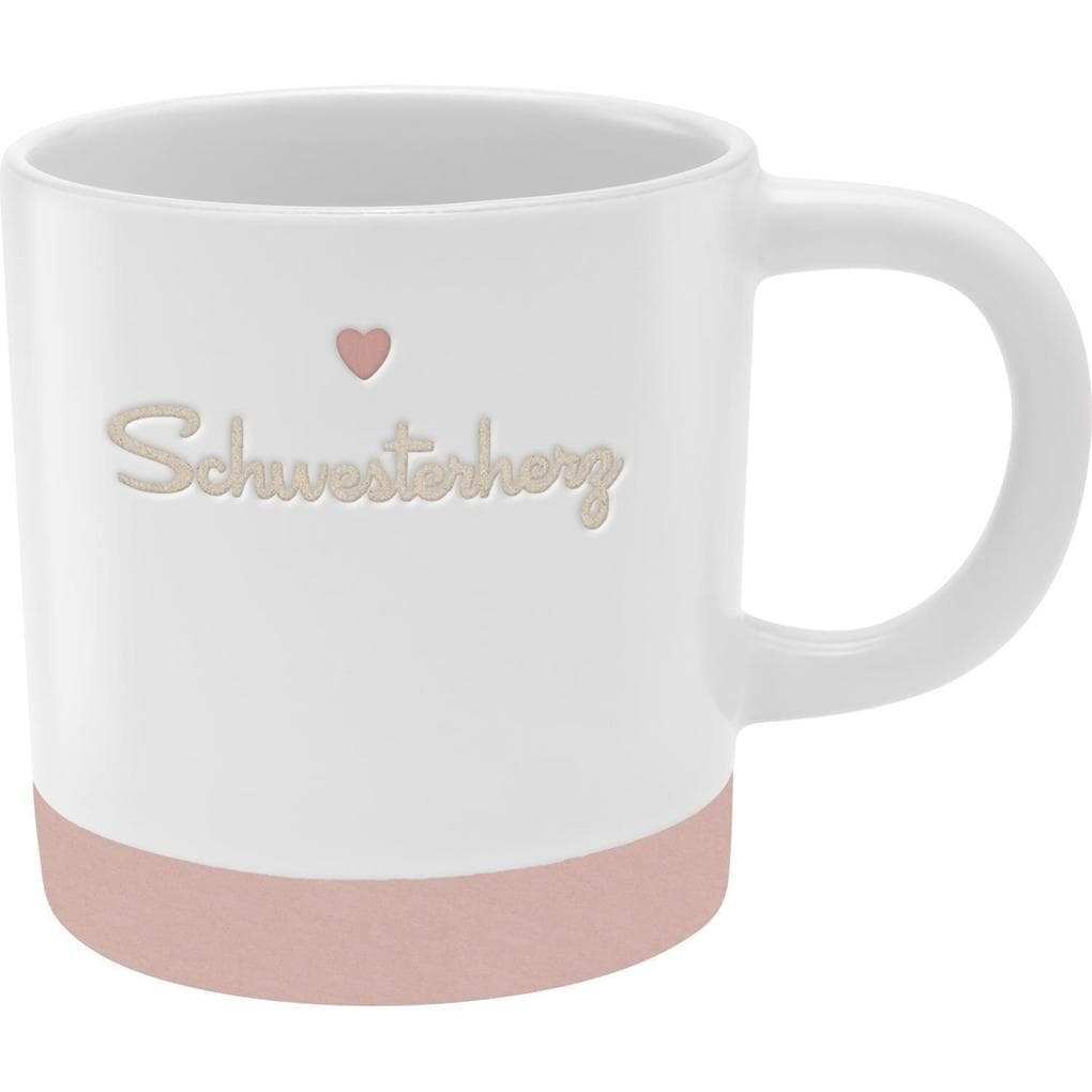 GRUSS & CO Tasse mit Gravur "Schwesterherz"