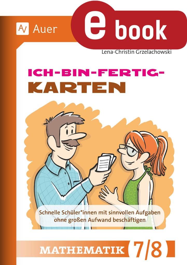 Ich-bin-fertig-Karten Mathematik Klassen 7-8