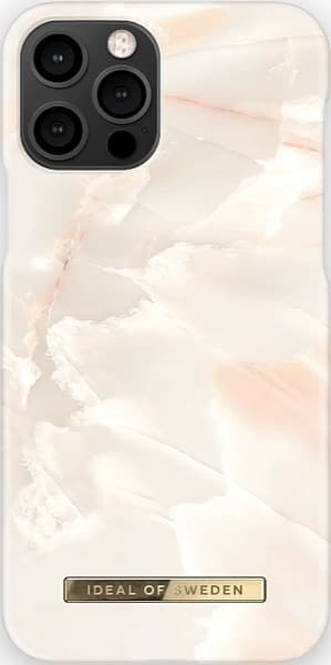 IDEAL OF SWEDEN iPhone 12/12 PRO Fashion Case, Rose Pearl Marble