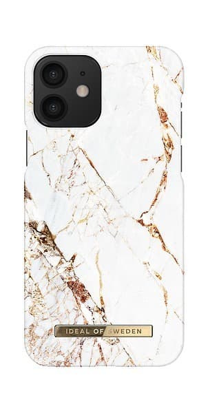 IDEAL OF SWEDEN iPhone 12/12 PRO Fashion Case, Carrara Gold