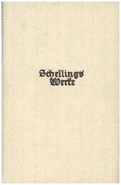 Schelling Werke 5. Ergänzungsband: Philosophie der Mythologie