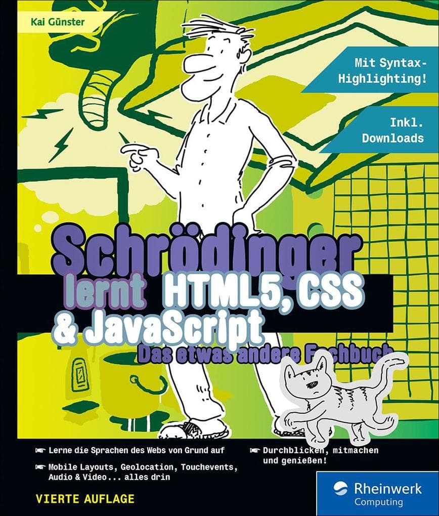 Schrödinger lernt HTML5, CSS und JavaScript