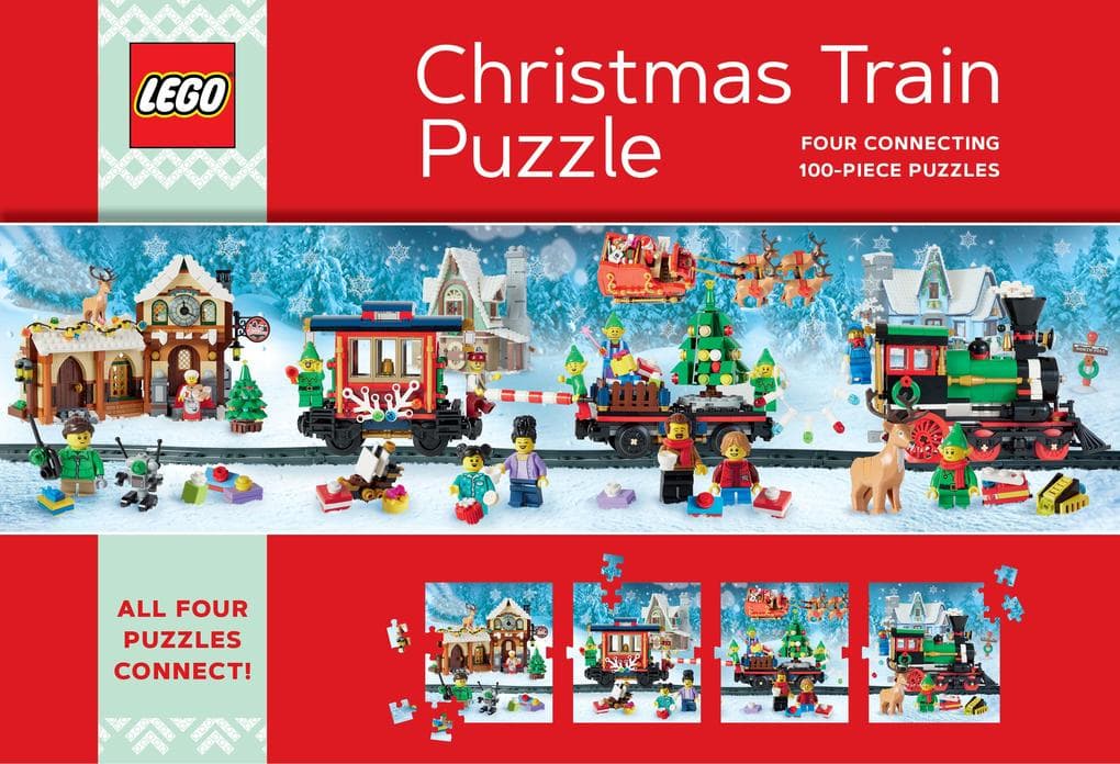 Lego Christmas Train Puzzle