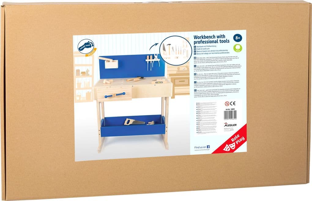 small foot - Kinderwerkbank mit Zubehör