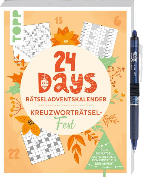 24 DAYS RÄTSELADVENTSKALENDER Kreuzworträtsel-Fest