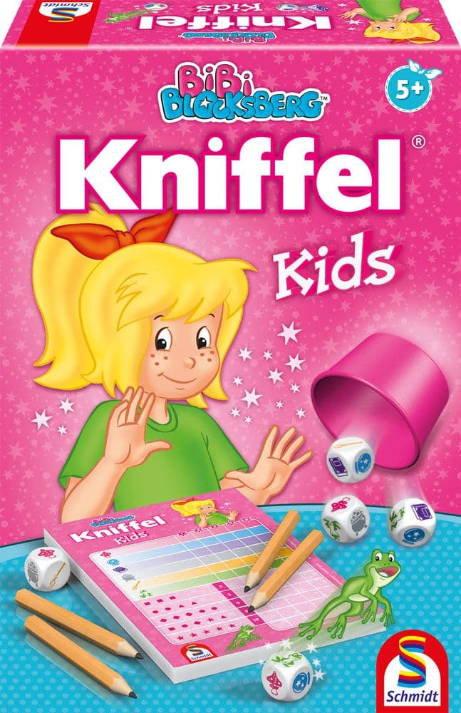 Schmidt Spiele - Bibi Blocksberg - Kniffel Kids