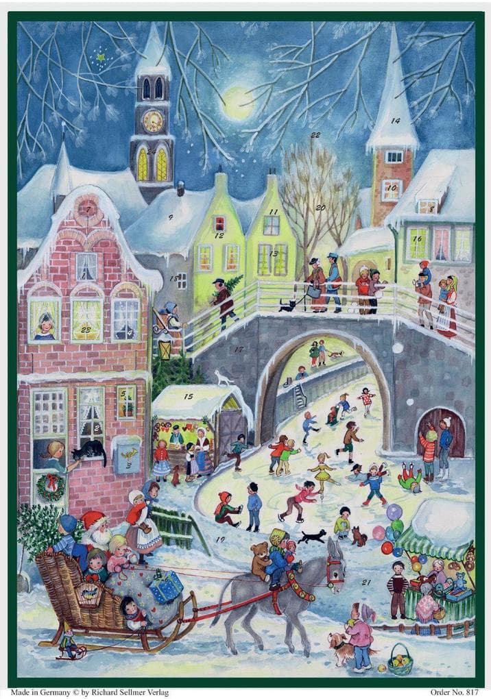 Adventskalender "Buntes Treiben an der Brücke"