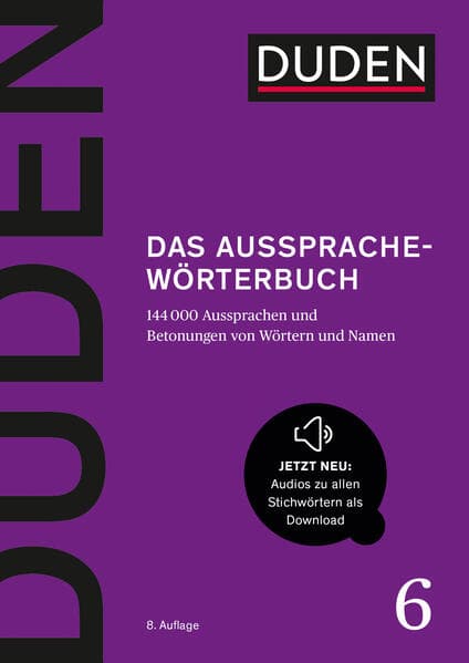 Duden - Das Aussprachewörterbuch
