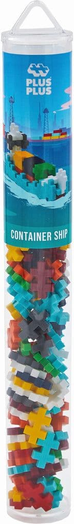 Plus-Plus - 100 Kreativ Bausteine Frachtschiff