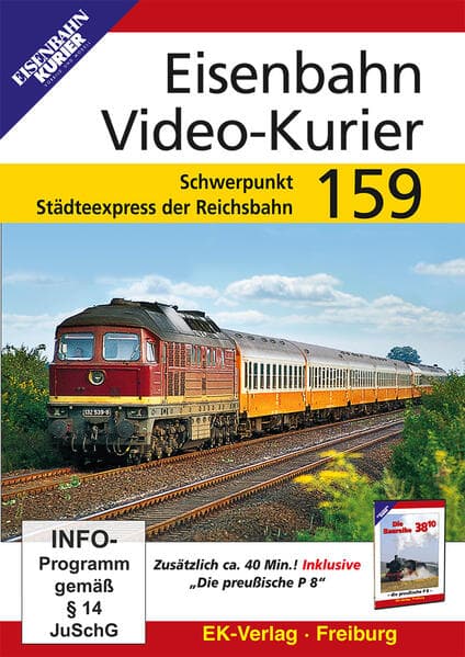 Eisenbahn Video-Kurier.Vol.159,1 DVD