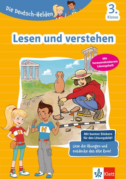Die Deutsch-Helden: Lesen und verstehen 3. Klasse