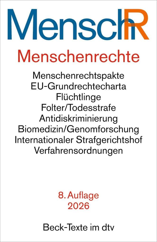 Menschenrechte - Ihr Internationaler Schutz. MenschR