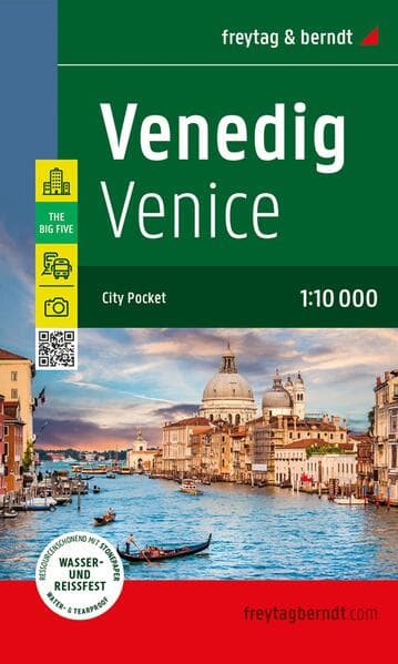 freytag & berndt Innenstadtplan Venedig 1:10.000