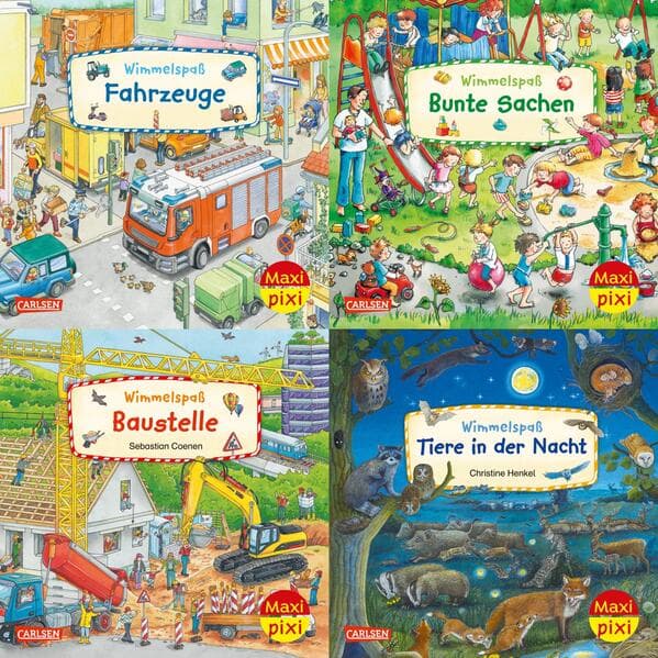 Maxi-Pixi-Box 105: Wimmelbilder 8 (4x5 Exemplare)