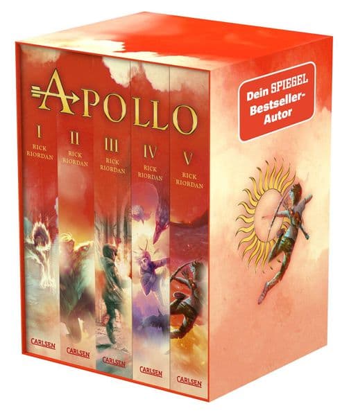 Die Abenteuer des Apollo: Taschenbuchschuber Bände 1-5