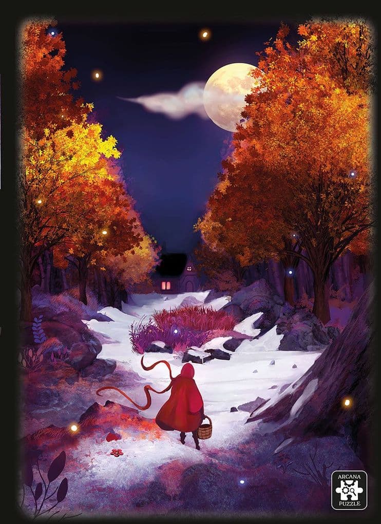 Gigamic - Arcana Puzzle - Rotkäppchen