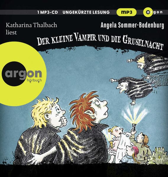 Der kleine Vampir und die Gruselnacht,1 Audio-CD, 1 MP3