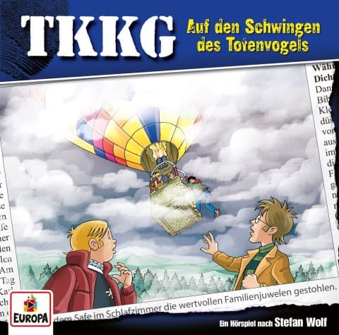 Ein Fall für TKKG - Auf den Schwingen des Totenvogels,1 Audio-CD