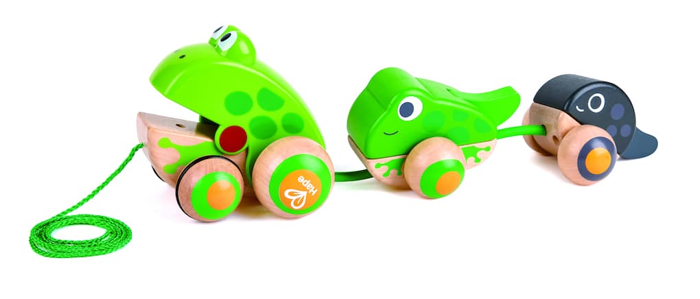 Hape - Nachziehbare Frosch-Familie