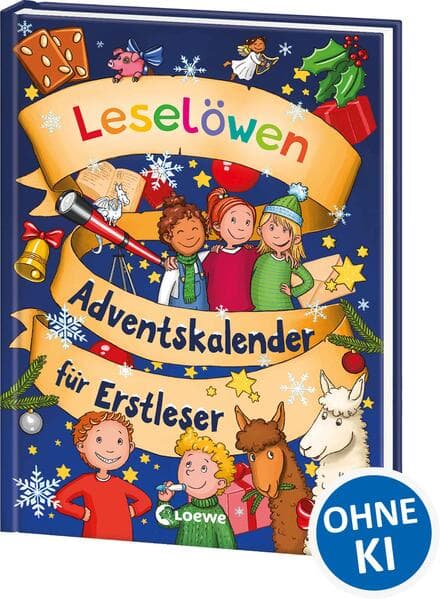 Leselöwen-Adventskalender für Erstleser