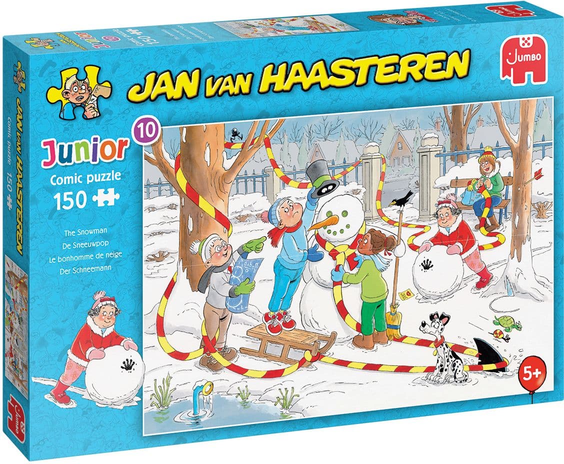 Jumbo Spiele - Jan van Haasteren Junior - Schneemann, 150 Teile