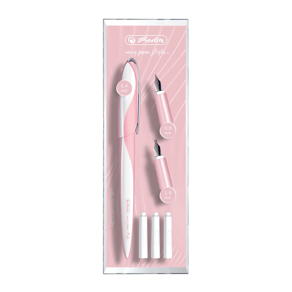 Herlitz Nicewriter-Set my.pen Kalligrafie, Rose