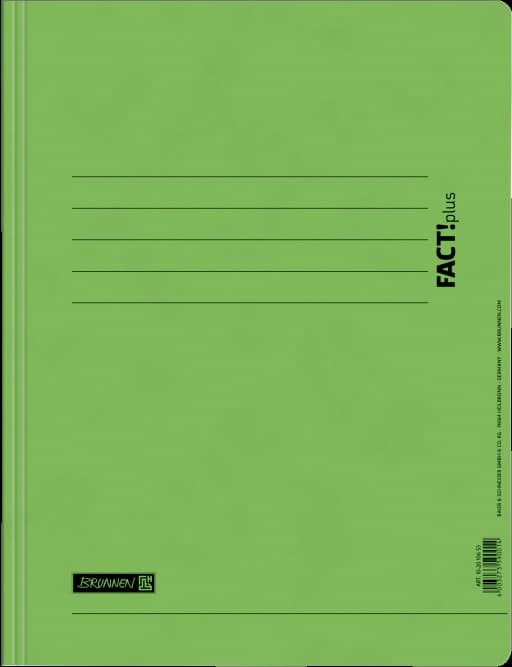 Brunnen Schnellhefter FACT!plus hellgrün