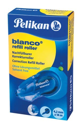 Pelikan Korrekturroller blanco® refill roller, Nachfüllbar, Bandlänge 14 m