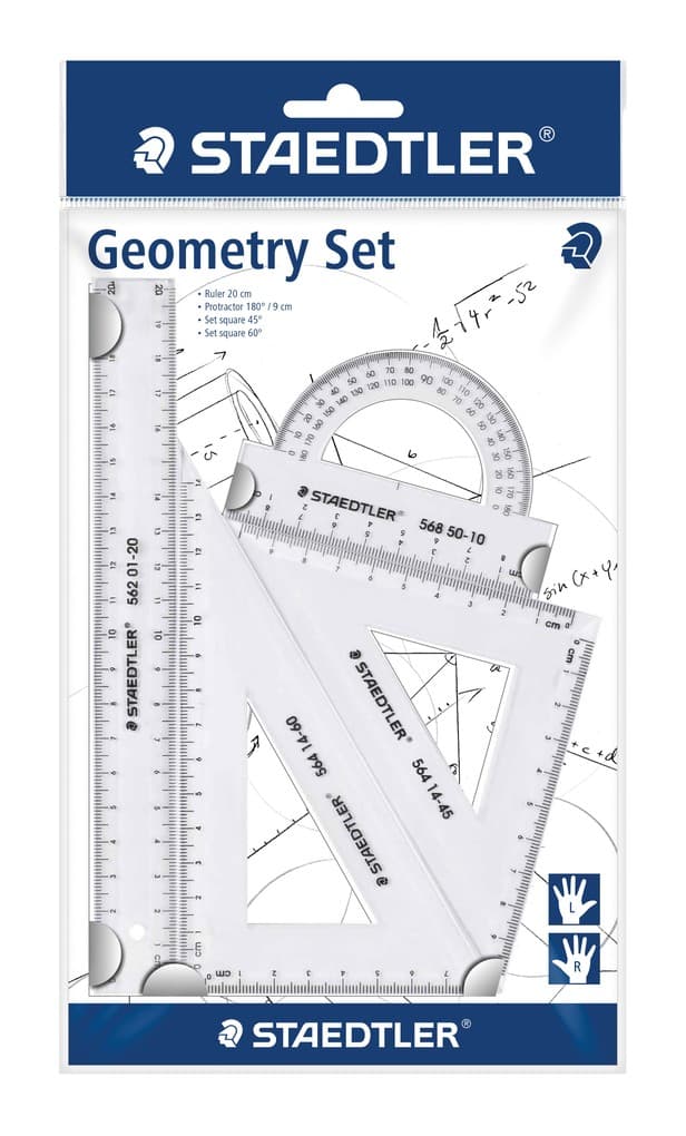STAEDTLER Geometrie-Set Mars 4er Set