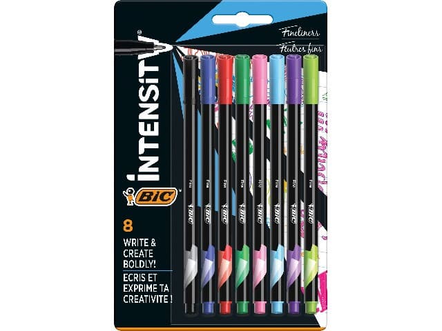 BIC Fineliner Intensity® Fine 8er Set
