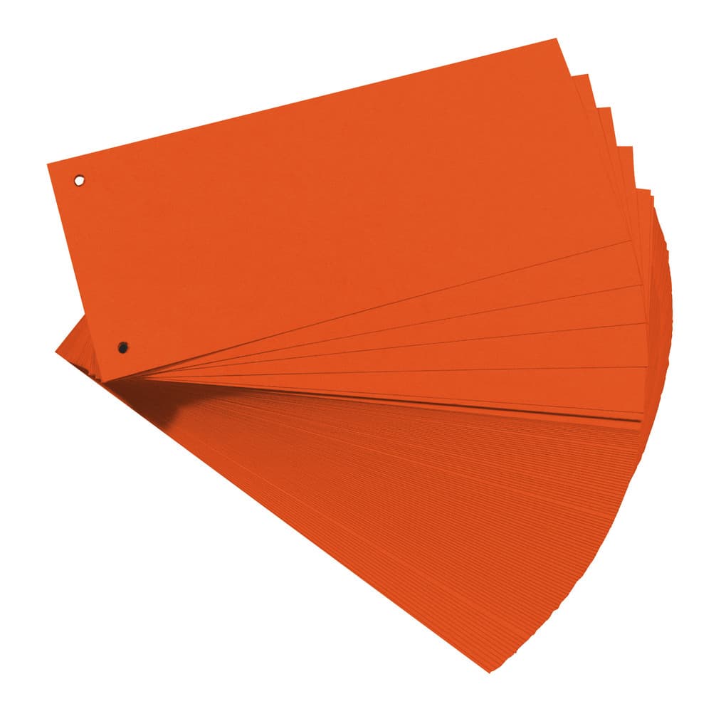 Herlitz Trennstreifen orange 100er Set