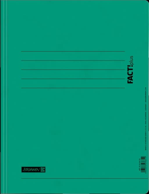 Brunnen Schnellhefter FACT!plus grün